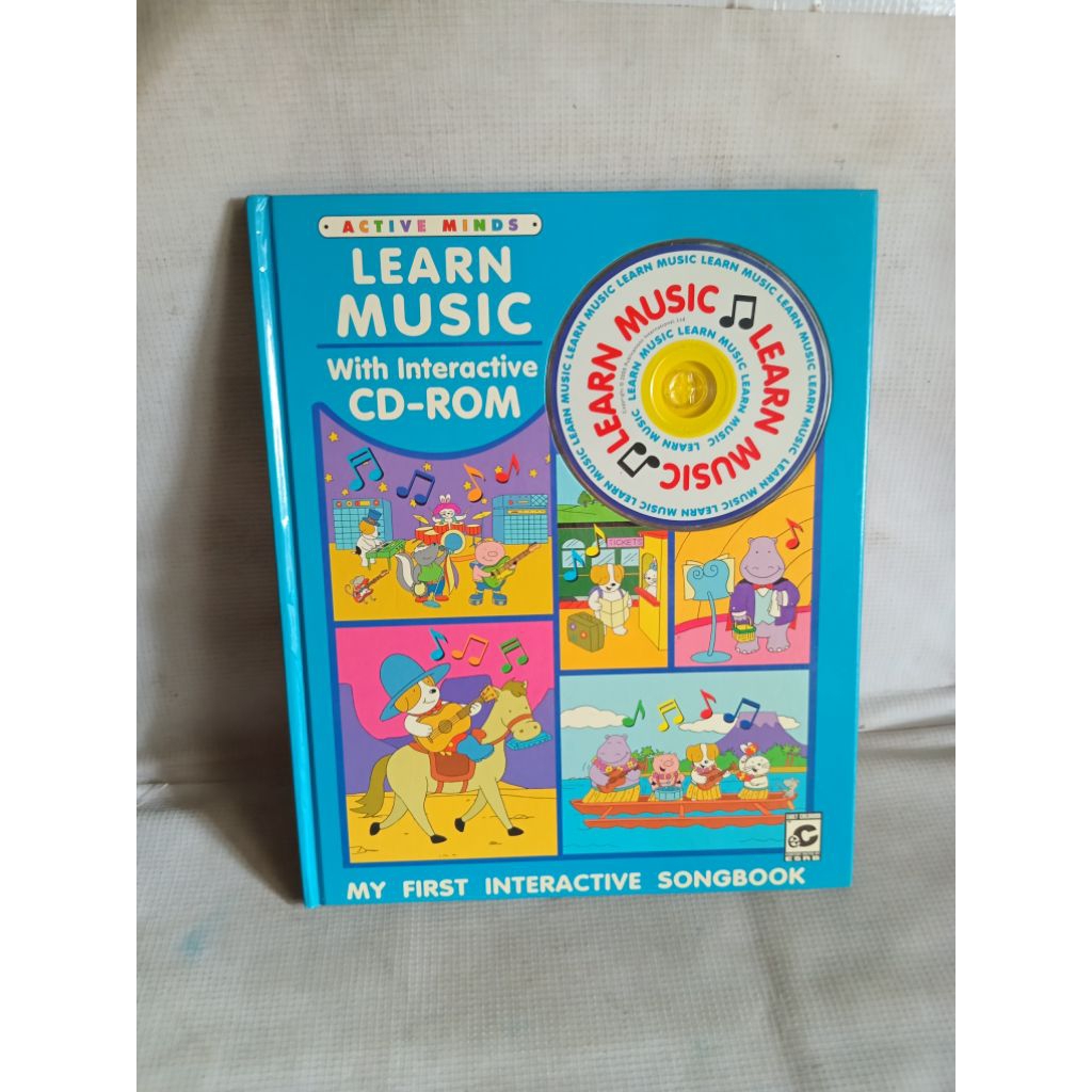 ACTIVE MINDS LEARN MUSIC WITH INTERACTIVE CD - ROM MY FIRST INTERACTIVE SONGBOOK