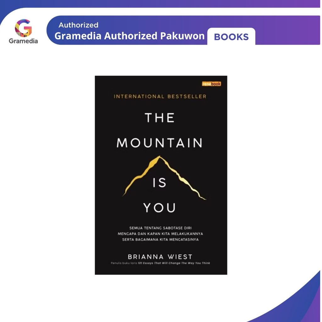 Gramedia Pakuwon : THE MOUNTAIN IS YOU