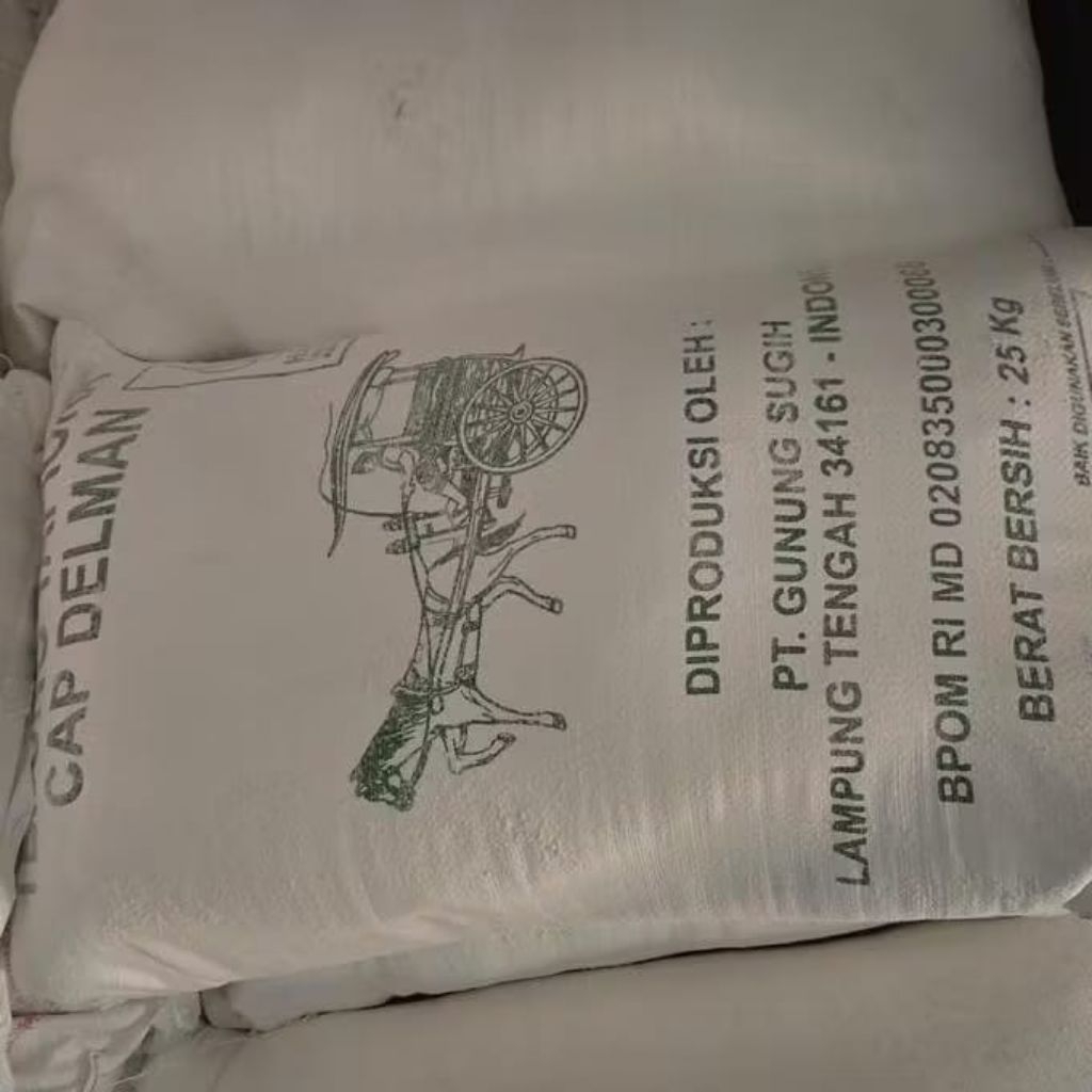 Tepung Tapioka Cap Delman 25 kg Bal / Tepung Sagu cap Delman Karung 25kg / tepung tapioka cap delman