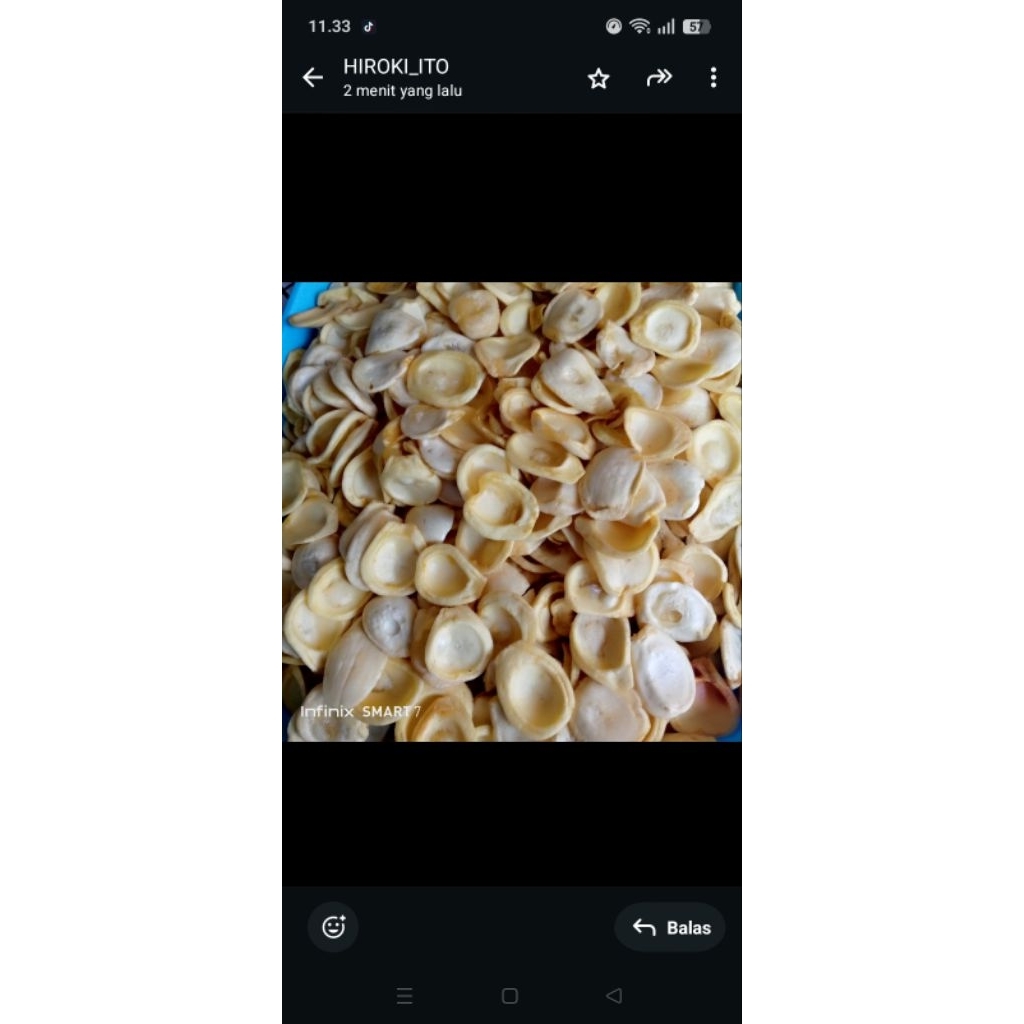 kripik salak madu asli 500gr