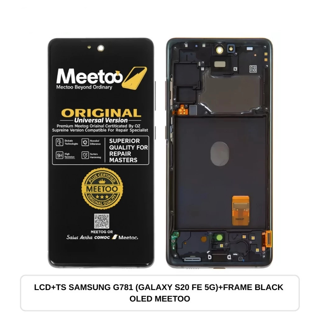 LCD SAMSUNG S20 FE 4G / S20 FE 5G ( + FRAME ) OLED MEETOO FINGERPRINT