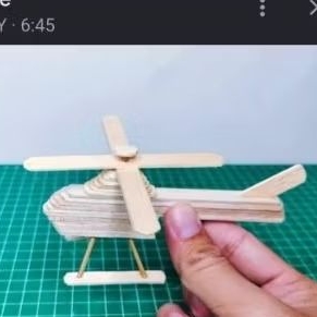 Miniatur Helikopter stik es krim