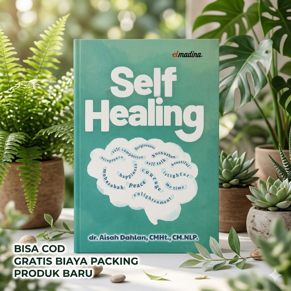 Buku psikologi self healing aisyah dahlan - versi soft cover gratis biaya packing