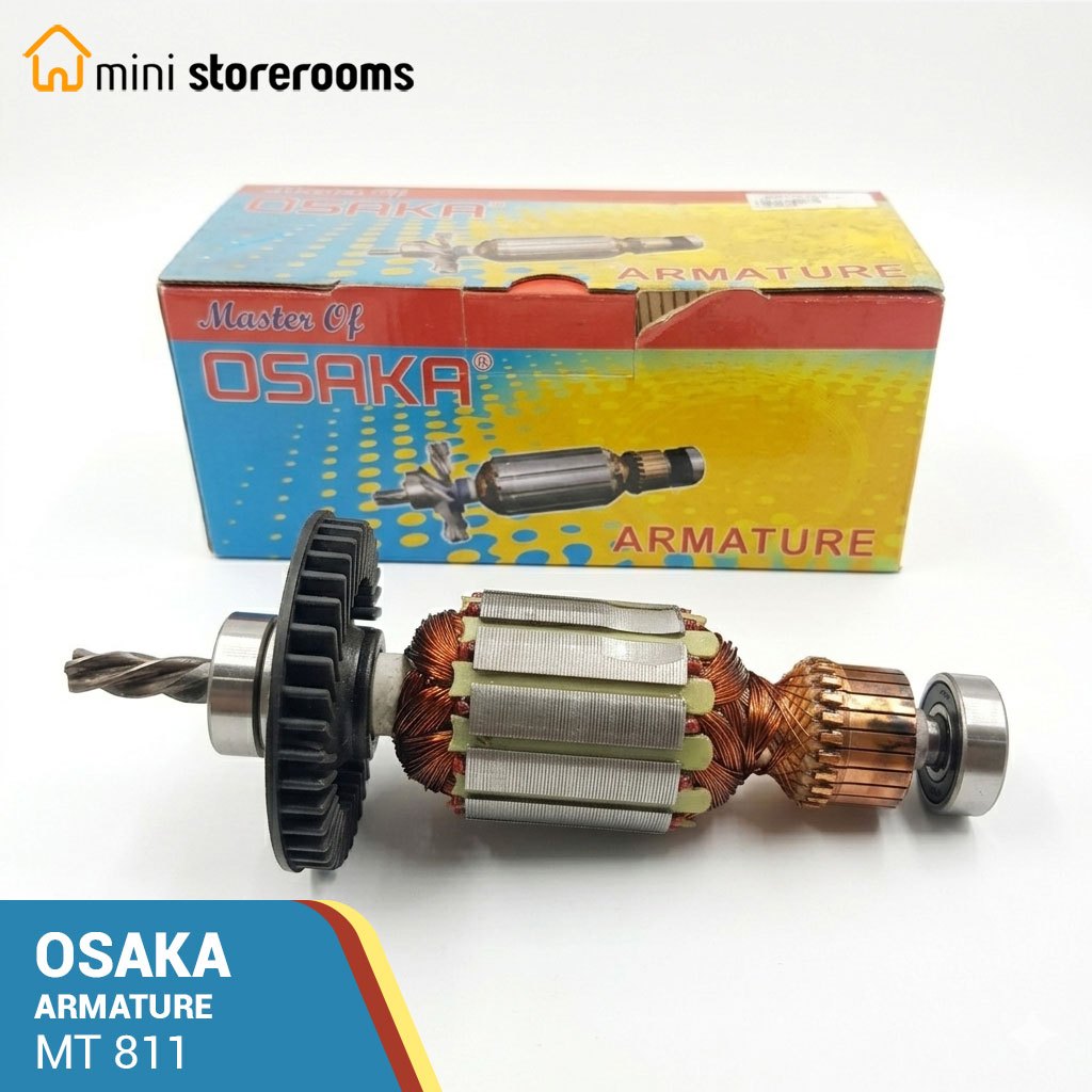 OSAKA MT811 Armature Angker Mesin Bor Tangan Listrik Impact 13mm Electric Hand Drill MT 811 For Makt