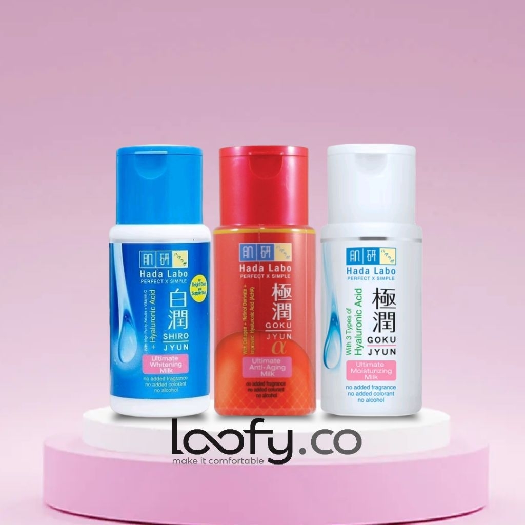 Hada Labo Milk Series/ Moisturizer Hada Labo /Gokujyun/Shirojyun/Gokujyun Alpha