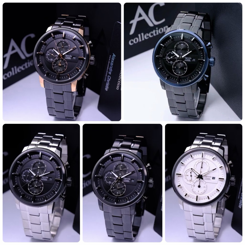 ac 6323 Jam Tangan Pria Alexandre Christie Ac6323