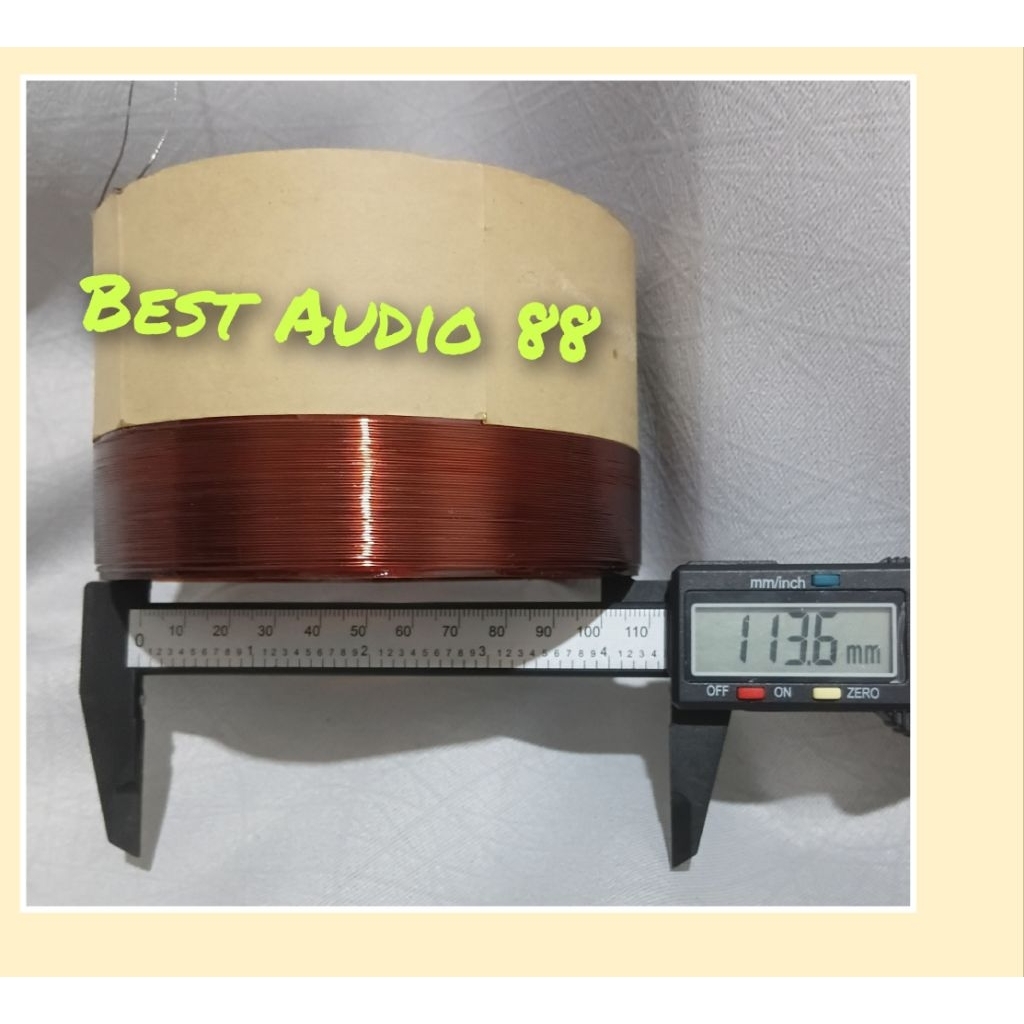 Spul spol spool speaker 18inch 18 inch voice 113.6mm 4.5inch