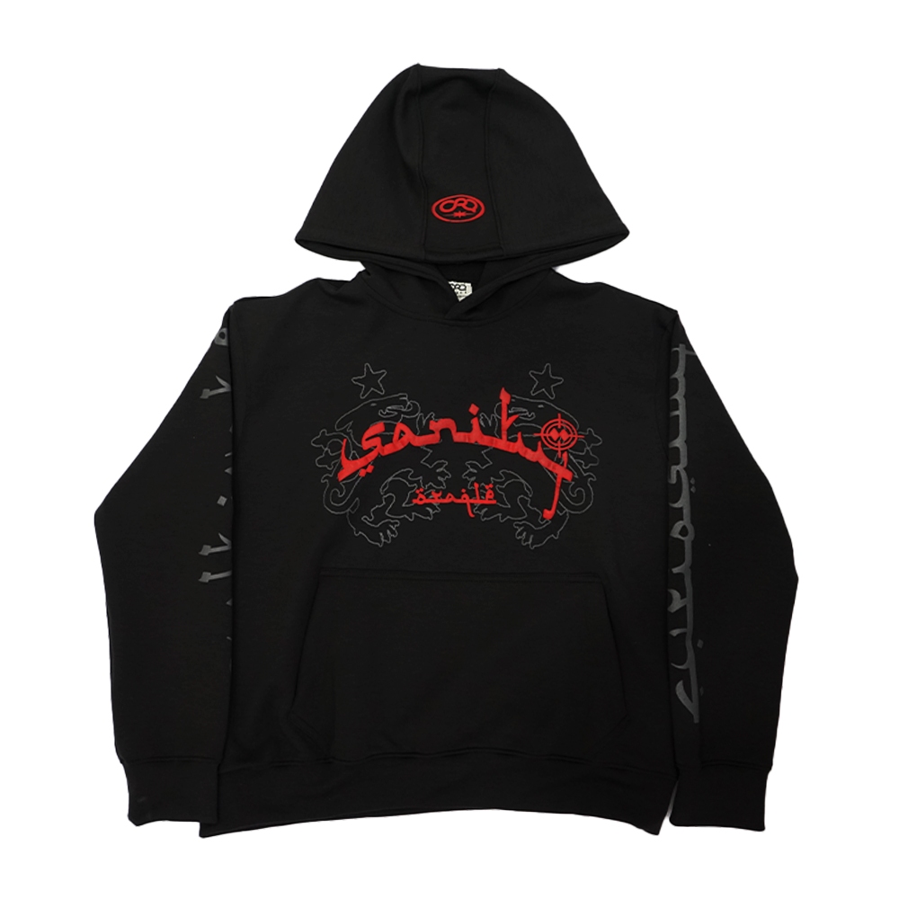 Hoodie ORAQLE Oversize Boxy Double Face Tebal – SANITY Streetwear Premium Unisex (Stock Terbatas)
