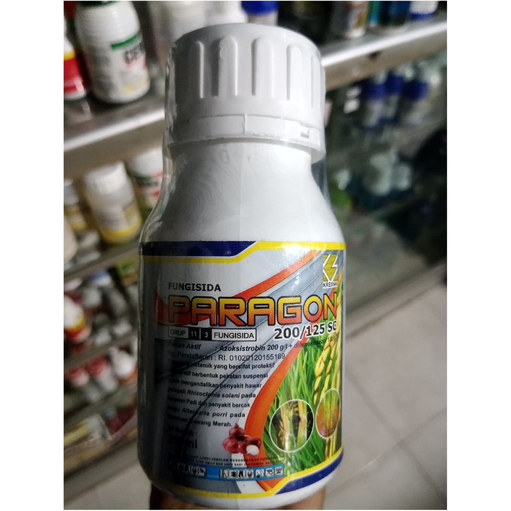 Fungisida Paragon 325SC 200ml bahan aktif:Azoksistrobin 200g/l + Difenokazol 125g/l