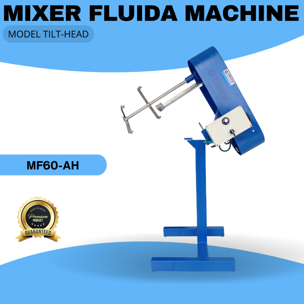 Mesin Mixer Fluida Kapasitas 60 Liter Pengaduk Bahan Cair Sabun Shampo Dengan Kontak Material Food G