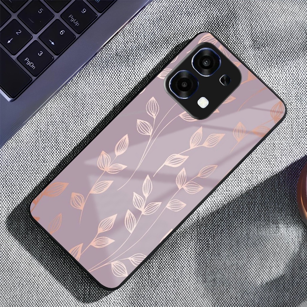CL Softcase Glass For Oppo A6 Pro - Case Glass Oppo A6 Pro - Casing Kaca A6 Pro Terbaru - Casing Mur