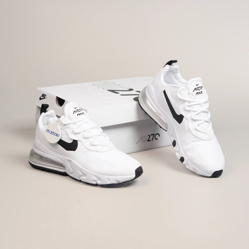 Nike Air Max 270 React White Black