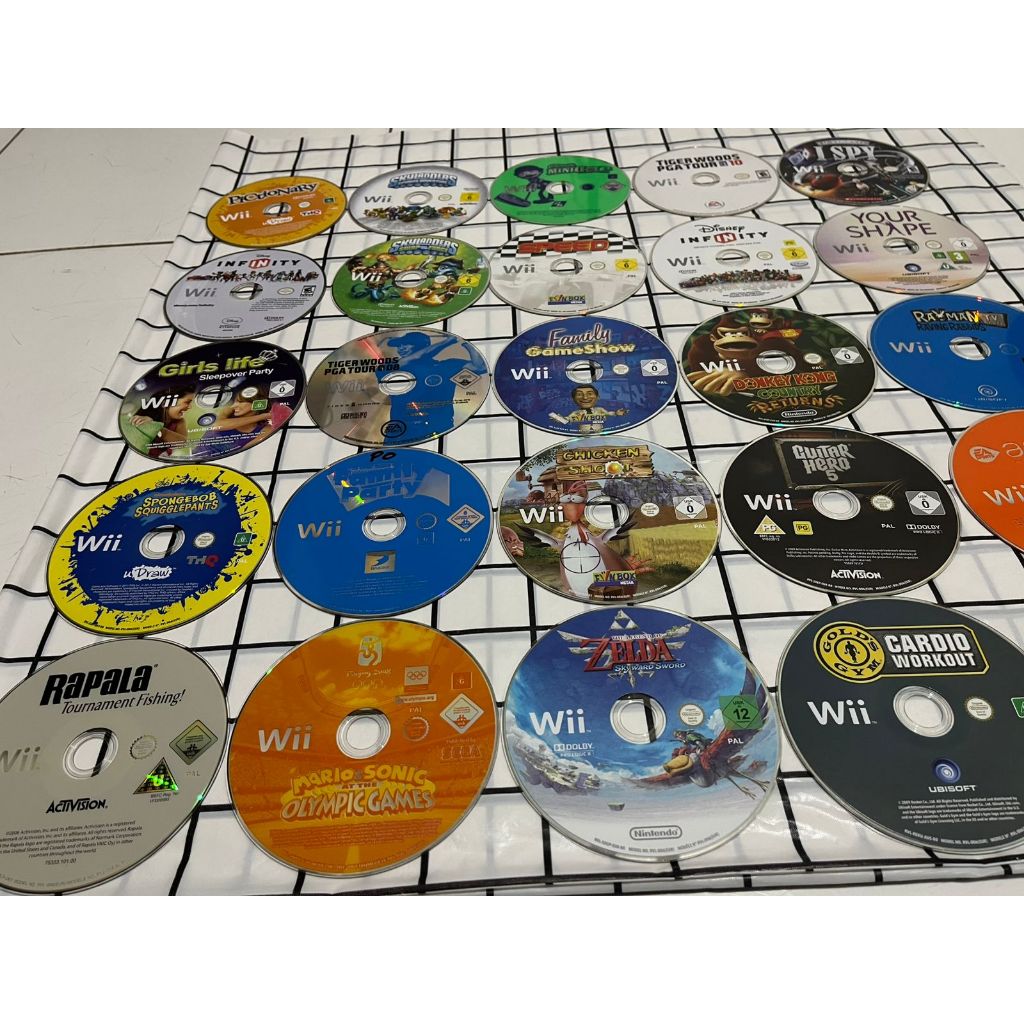 PROMO Kaset NINTENDO WII / CD WII Seken ORIGINAL PAL/USA/JEPANG
