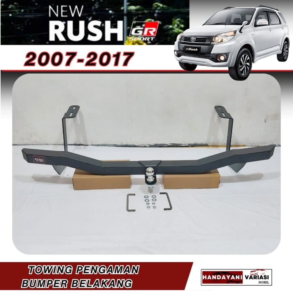 Towing Pengaman Bumper Belakang Mobil Toyota Rush 2007 2017