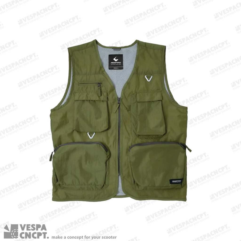 Vest Respiro Joya Olive Rompi Motor Harian Daily Outer