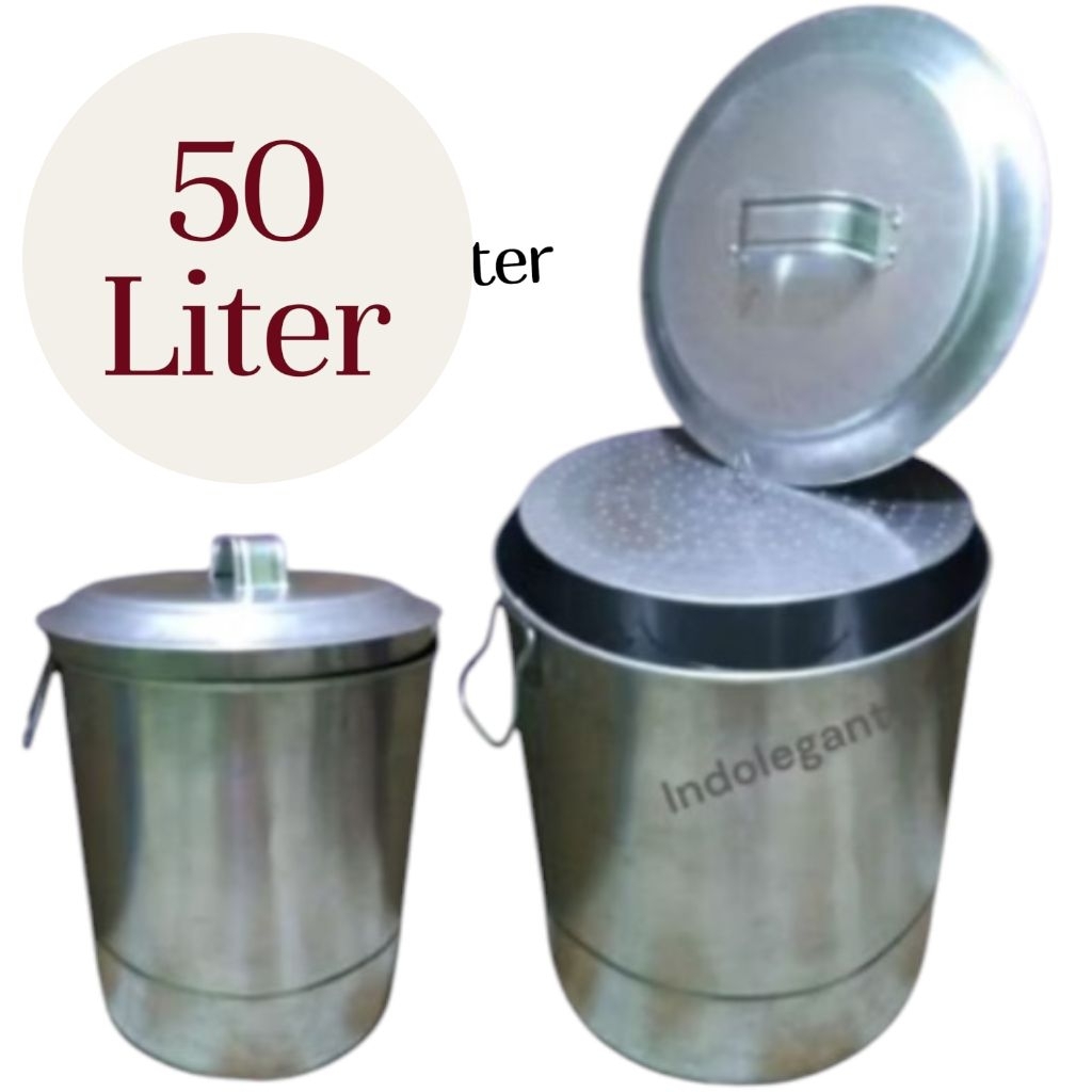 Dandang jumbo 50L/40L (langseng nasi 1karung beras) Panci Besar, Stockpot, Buleng, Tong air, Steamer