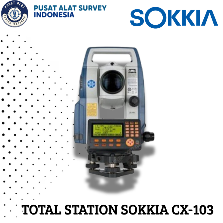 Total Station Sokkia CX 103 Bekas / Sokkia CX-103 / Sokkia CX103 2nd