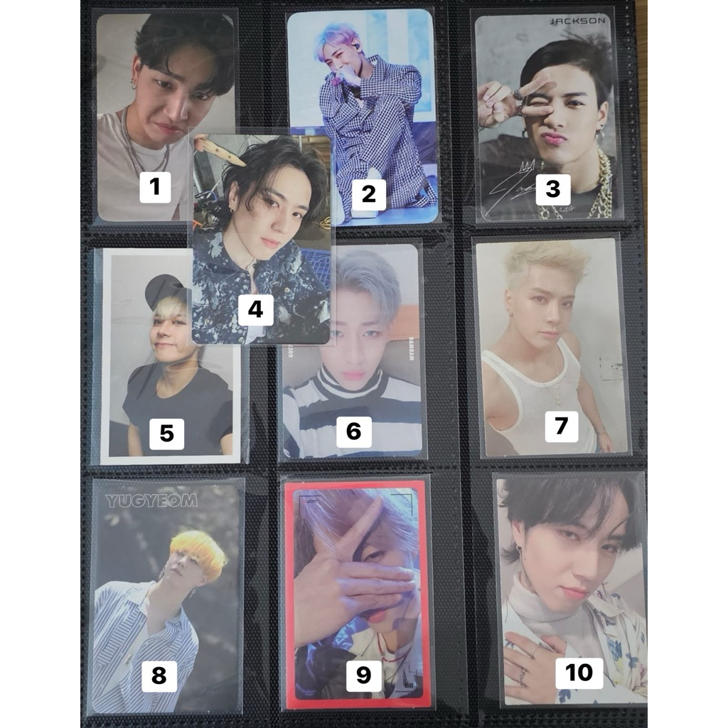 PHOTOCARD GOT7 OFFICIAL [1]