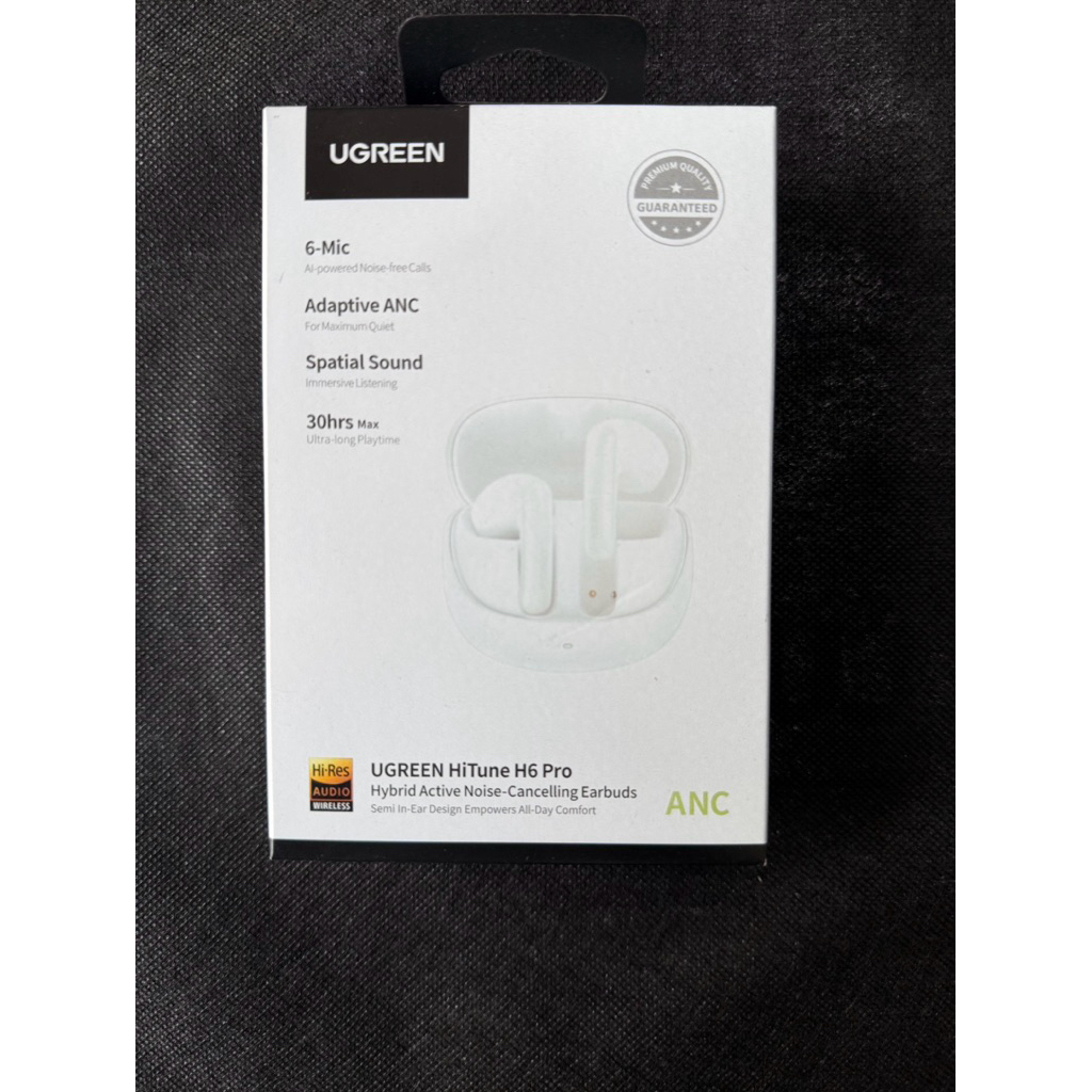 UGREEN H6 Pro Earbuds TWS dengan ANC Aktif dan LDAC