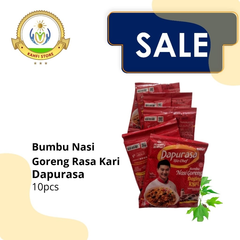 Dapurasa Bumbu Nasi Goreng Rasa Kari 1 renteng