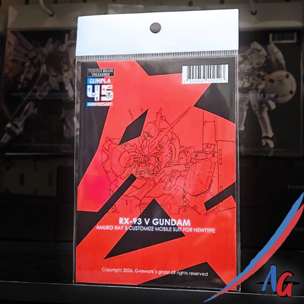 G-Rework PG Unleashed Nu Gundam Water Decal Sticker