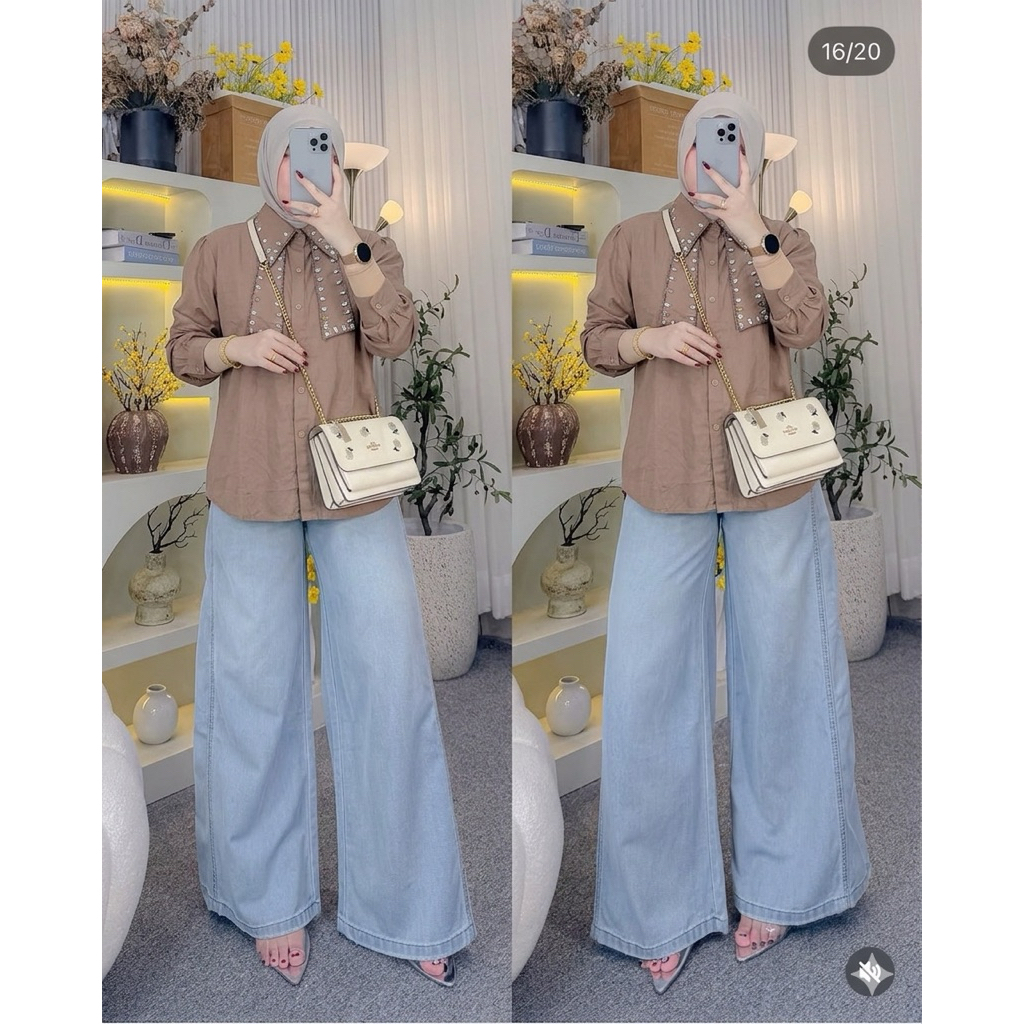 KEMEJA BANGKOK IMPORT BAHAN KATUN IMPORT PREMIUM BLOUSE IMPORT PREMIUM