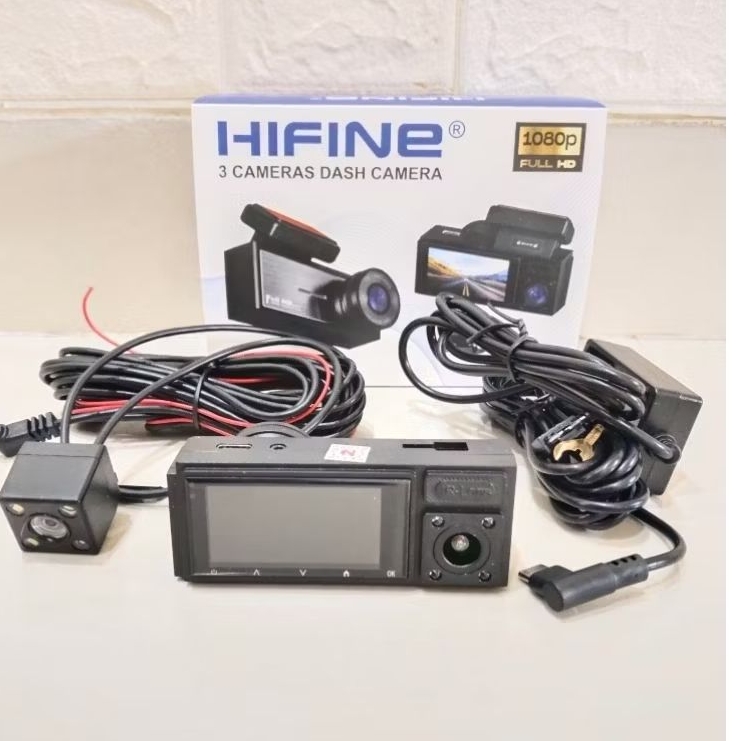 Dashcam Mobil HIFINE Wifi 3 Kamera