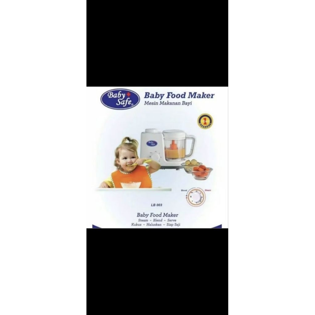 preloved Baby Safe Food Maker Processor LB003 / BabySafe Blender Steamer