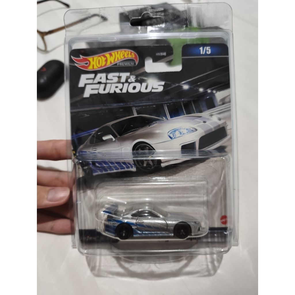 Hotwheels Premium Fast and Furious Toyota Supra