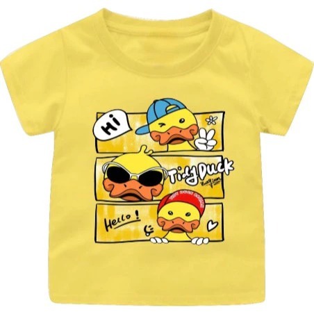 Baju kaos Atasan Tidy Duck Anak Cowok/Cewek 3-14 TAHUN/kaos anak/anak tanggung