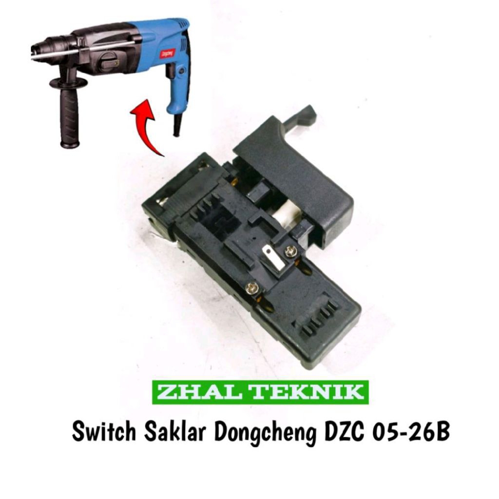 Switch Saklar Untuk Dongcheng DZC 05-26B Mesin Bor Drill 3 Fungsi
