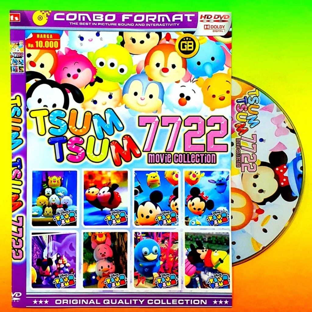KASET DVD FILMM ANAK ANAK KARTUNN TERBARU TSUM TSUM