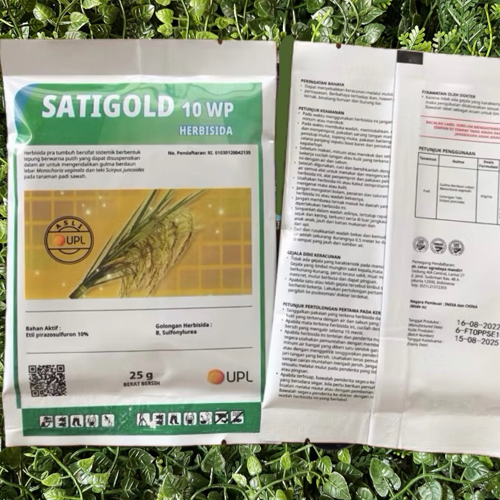 SATIGOLD 10WP 25gram - Herbisida