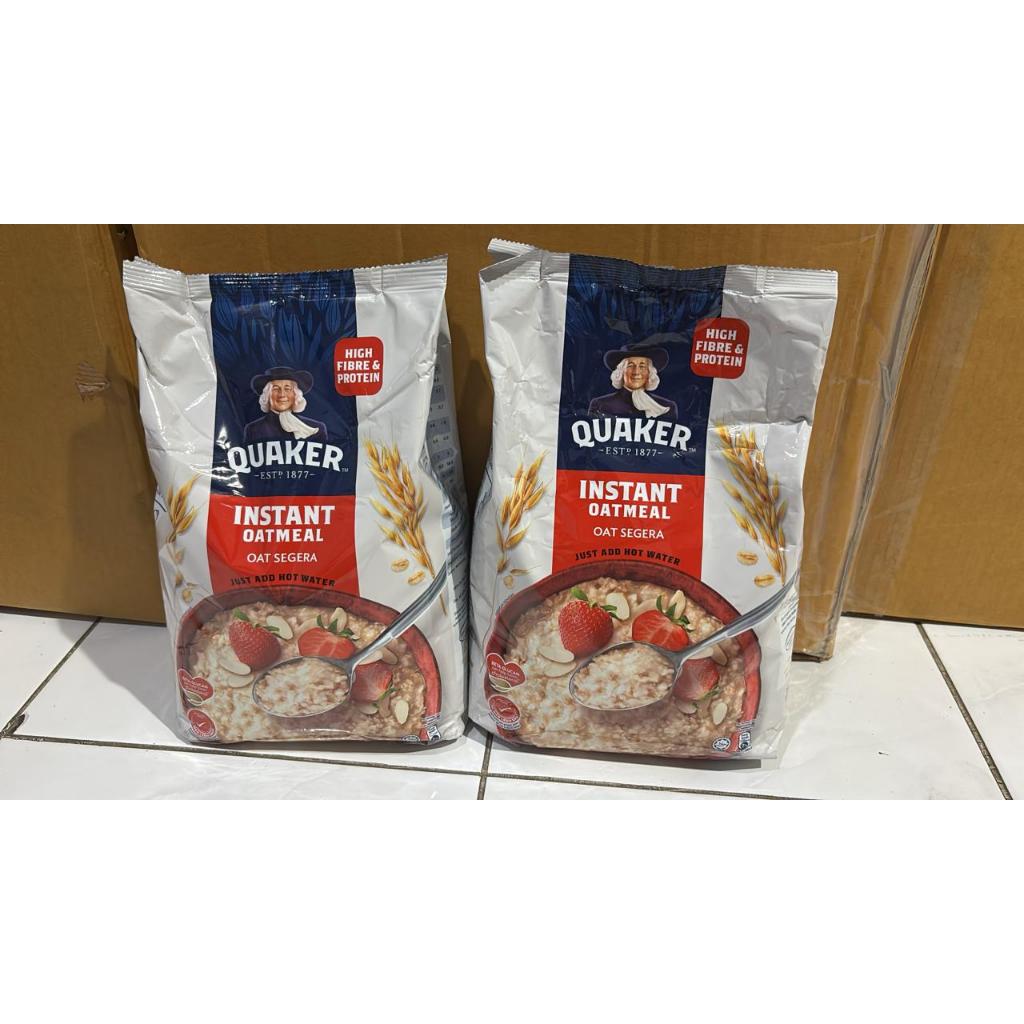 Oatmeal Quaker 1200 Gram Oat Segera Quaker Instan Malaysia