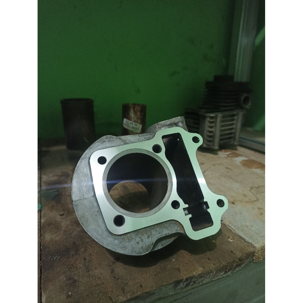 BLOK SEHER K44 BEAT/VARIO ESP/POP BORE UP UKURAN MULAI DARI LINER LUAR 57.5/61.0mm ( KOSONGAN HANYA 