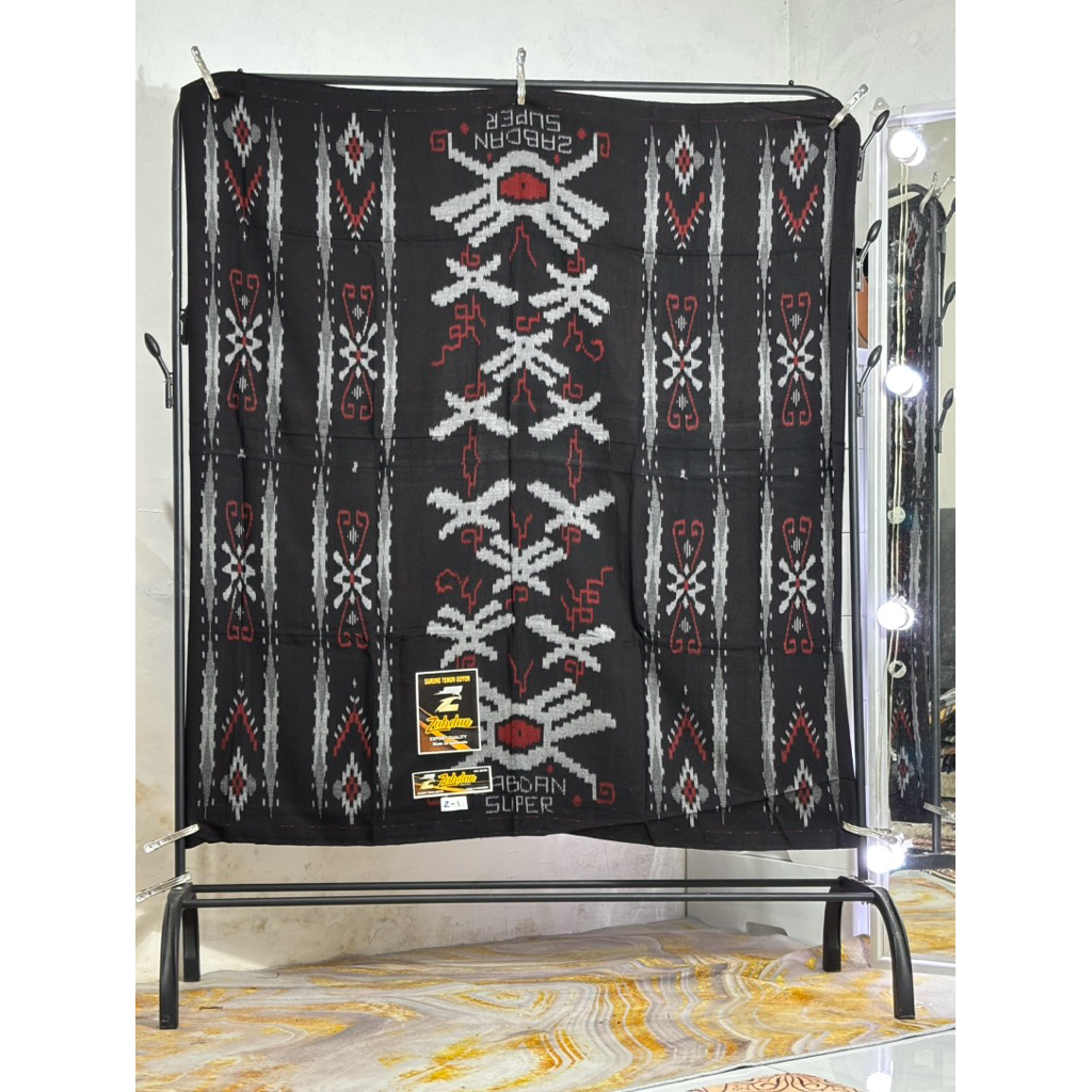 [SARUNG GOYOR ATBM/JAHIT TENGAH MOTIF SUTERA & BALIAN] <<Brand Zabdan Super>>