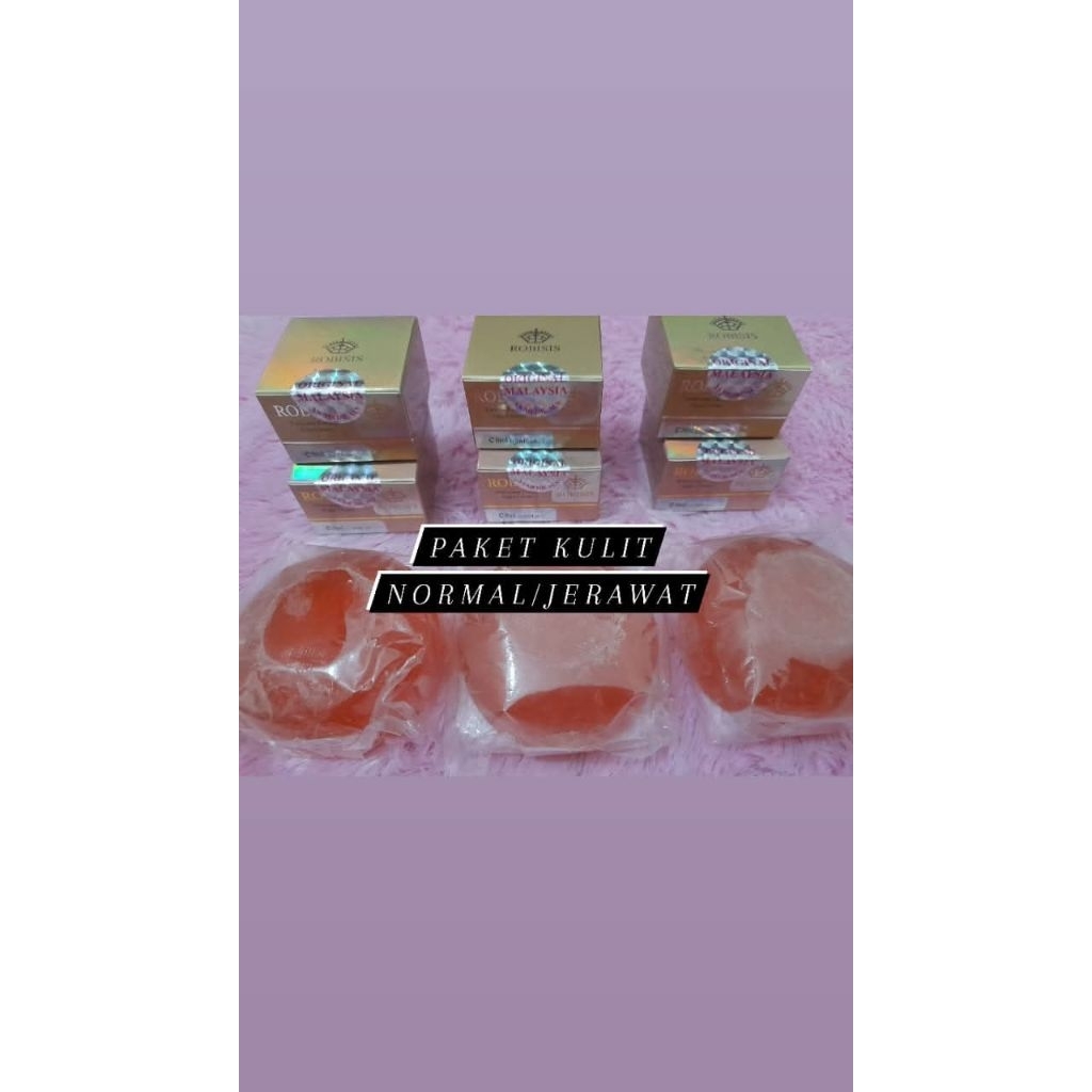 Skincare Robisis Original Malaysia Paket Acne