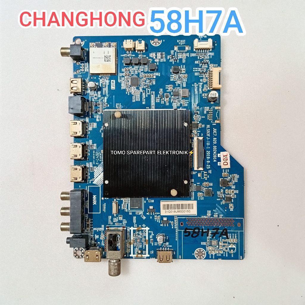 MB - MAINBOARD MESIN TV CHANGHONG 58H7A