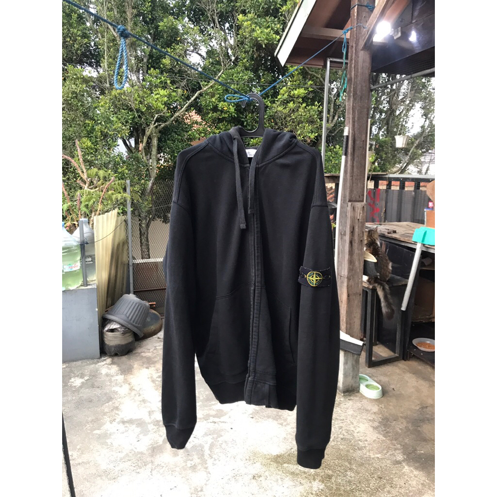 HOODIE ZIPPER STONE ISLAND