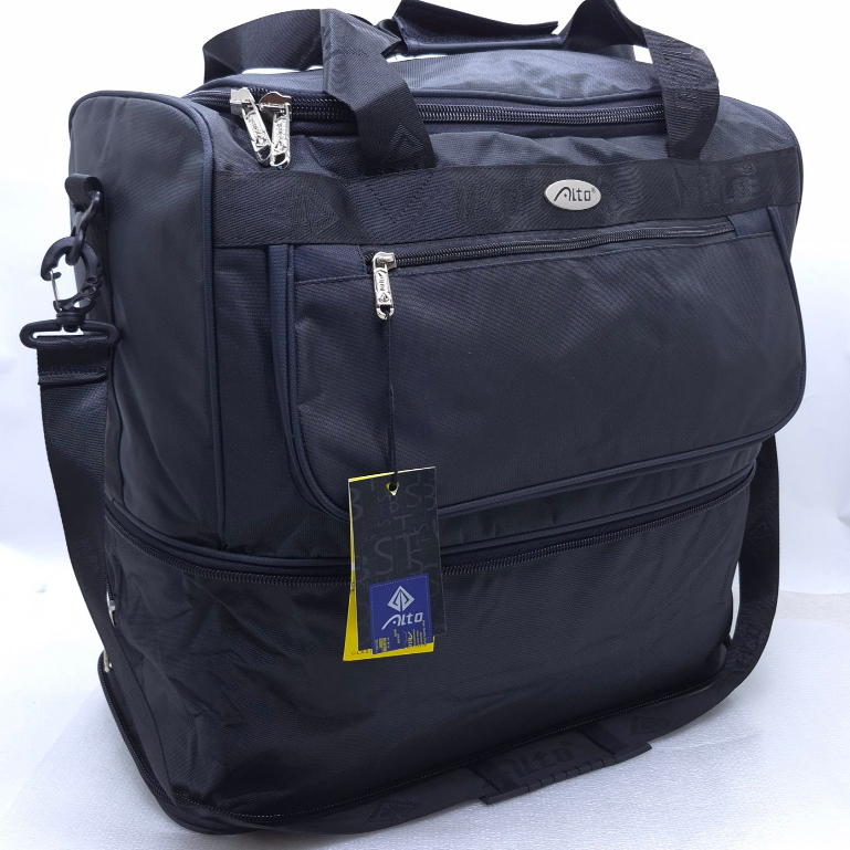 Tas Travel ALTO MOTIF DUA TINGKAT MURAH / Tas Pakaian ALTO BARU / Travel Bag Kotak" ALTO ORI COMPACT