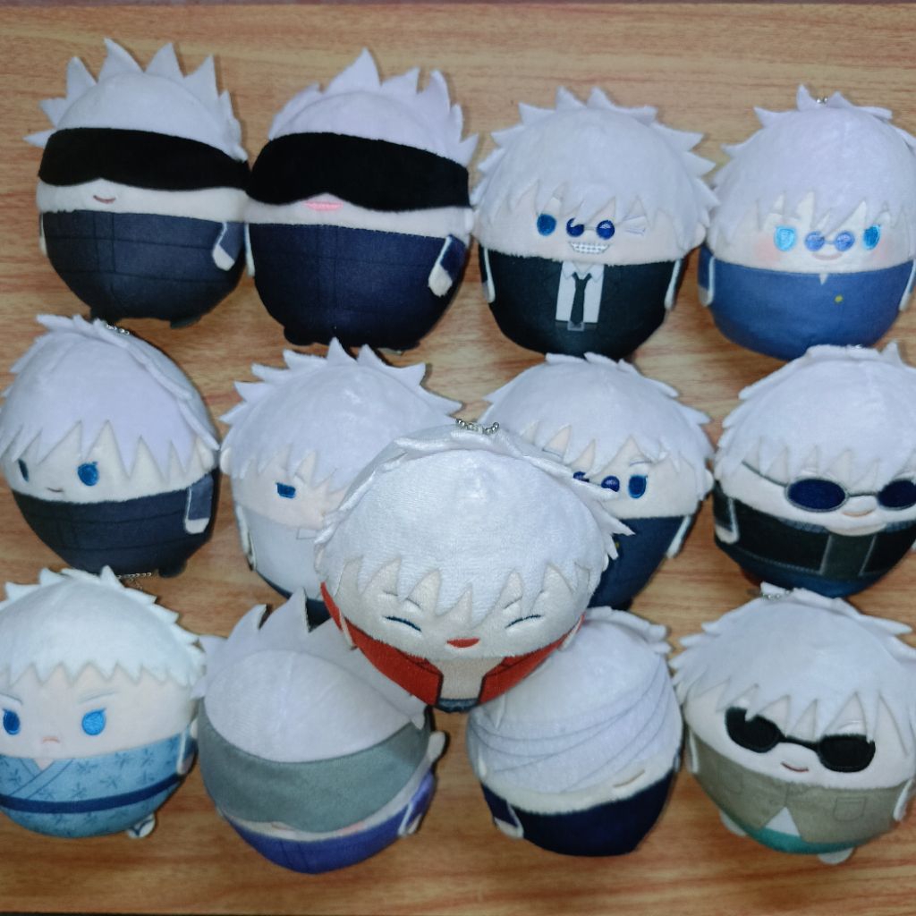 [ORIGINAL] Fuwakororin Fuwa Size S Gojo Satoru Bonus JJK Jujutsu Kaisen Plushie Empuk Perempukan JJK