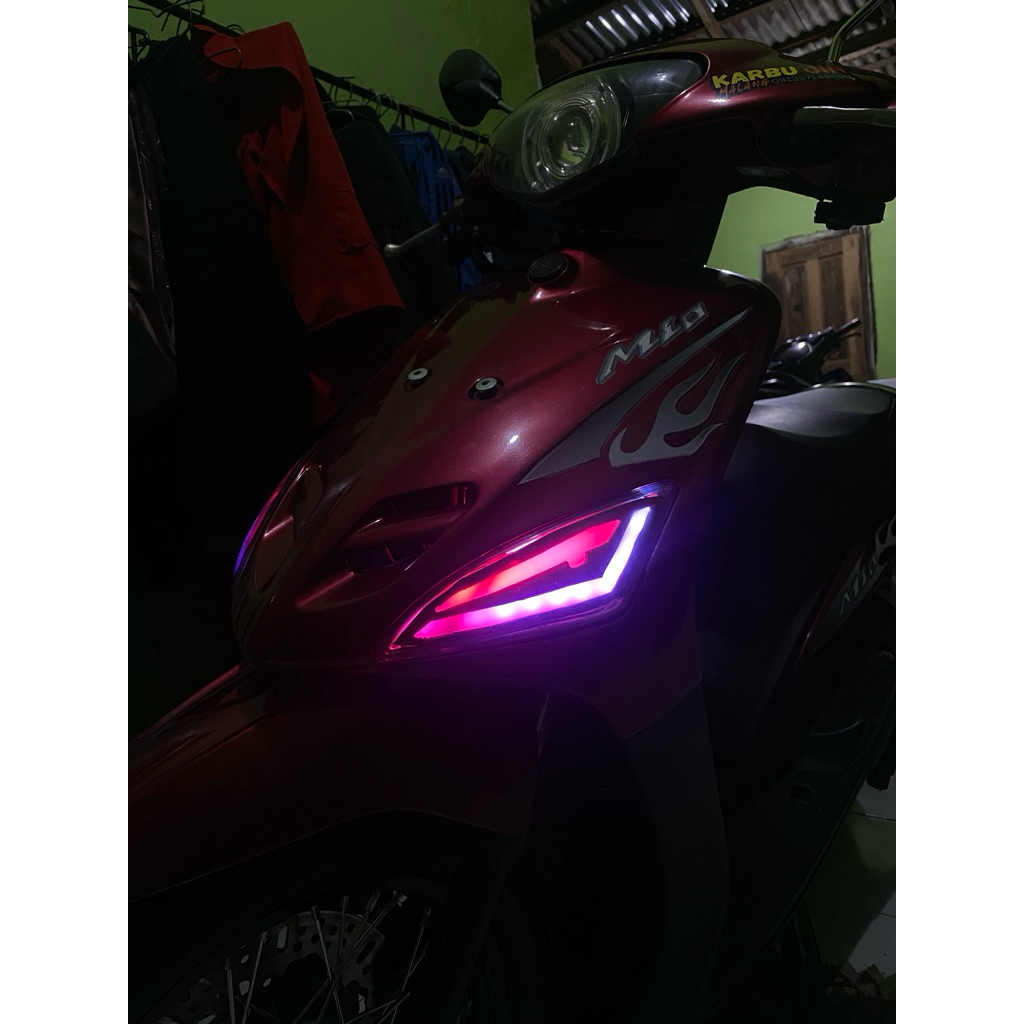 lampu sein mio sporty 5tl Custom lazy rgb
