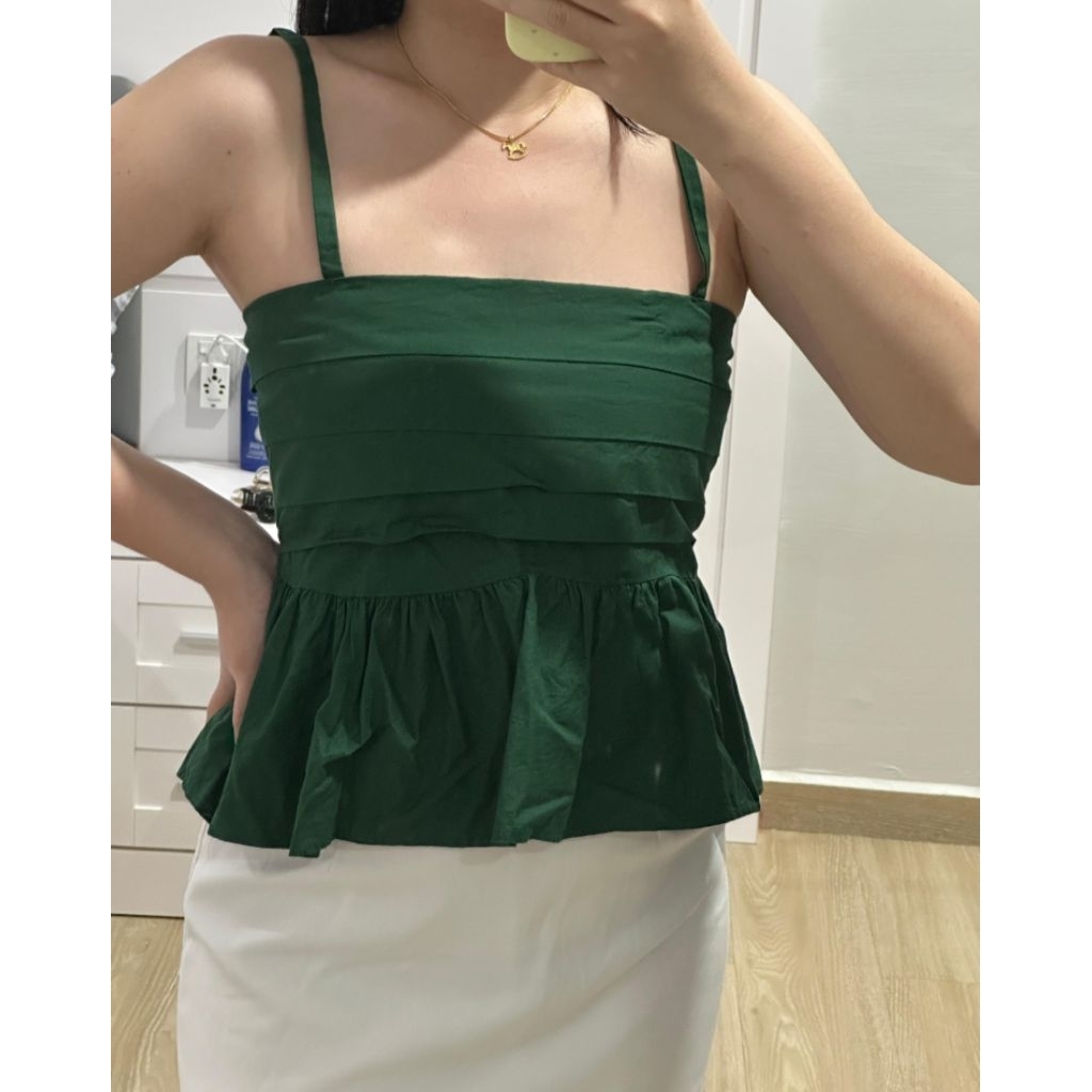 preloved atasan hijau