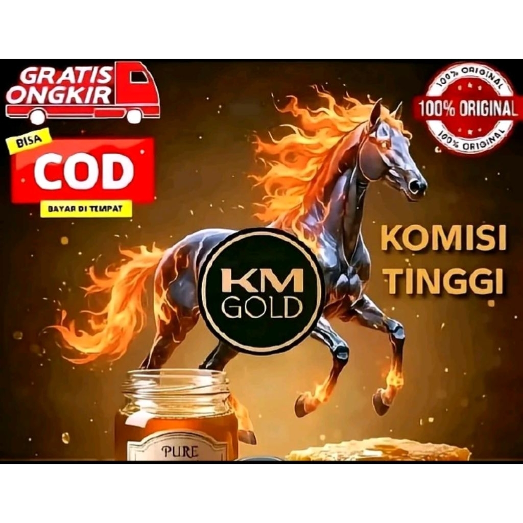 madu bubuk KM gold original