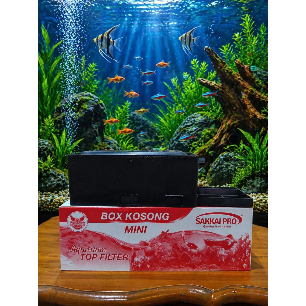 SAKKAI PRO Filter Box Kosong mini / sedang / jumbo SAKKAI PRO Box Filter Kosong Bahan Plastik Berkua