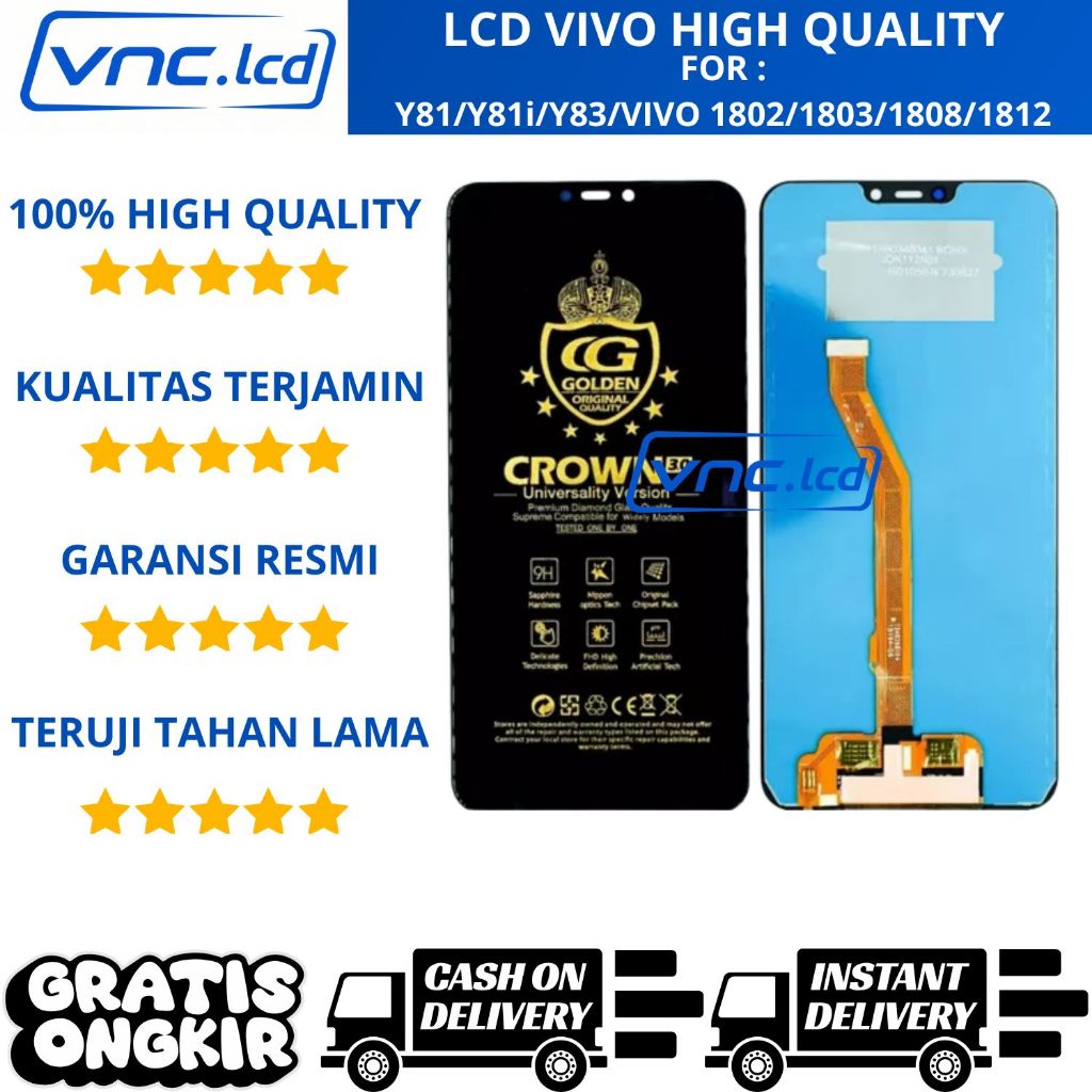 LCD VIVO Y81/Y81i/Y83/VIVO 1802/1803/1808/1812 ORIGINAL