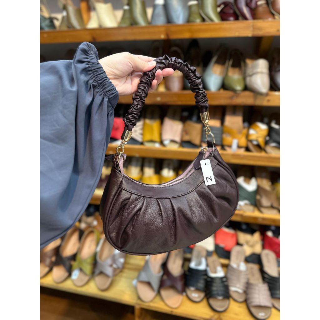 113. Tas Pesta  Wanita  Kulit Asli Tas Cangklong Tenteng Kondangan  Mini Cantik Murah