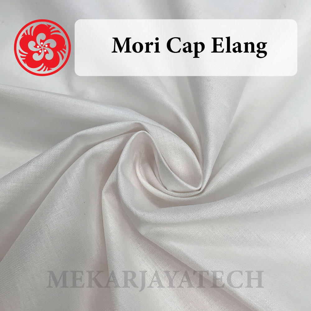 Kain Mori Prima Cap Elang 100% Cotton 106cm Halus Untuk Batik Tulis & Cap