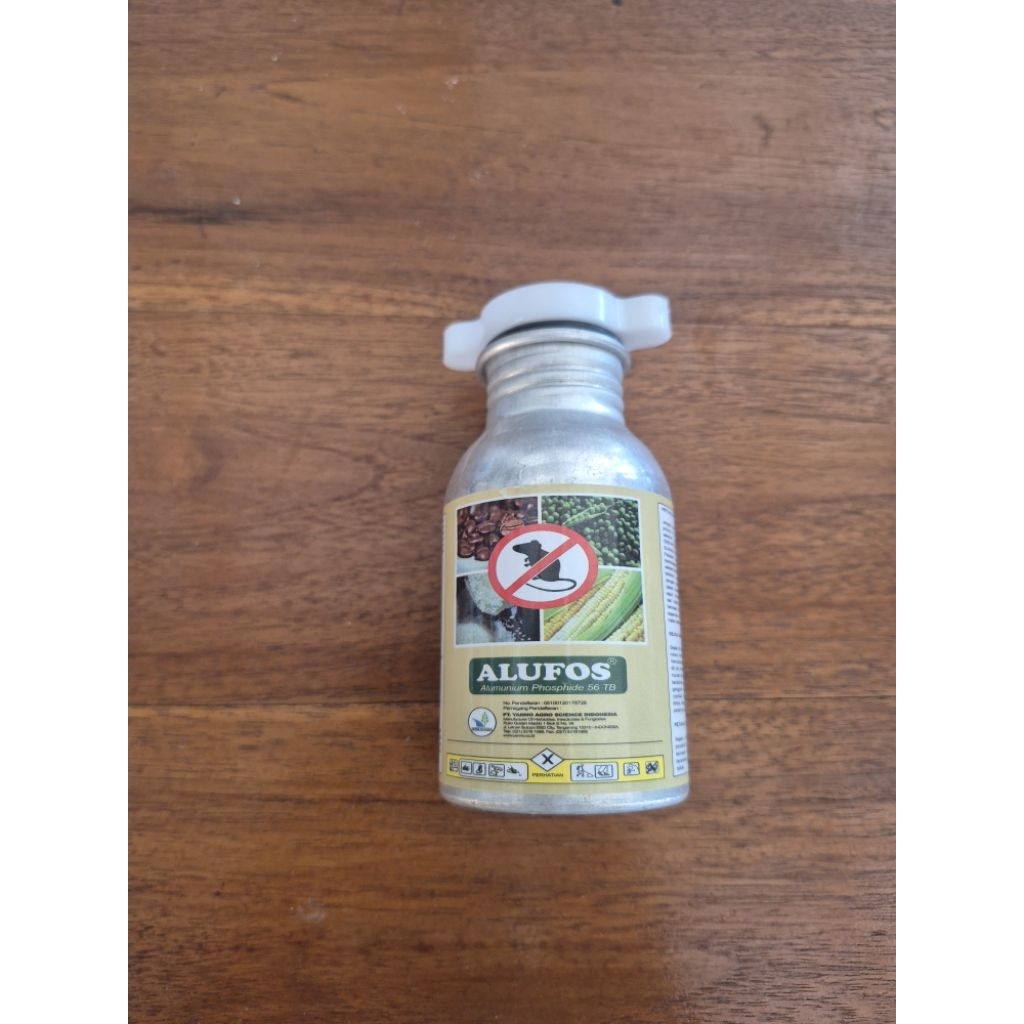 ALUFOS 56TB - Pembasmi Tikus & Kutu Beras Paling Ampuh | Fumigan Gudang Anti Rugi