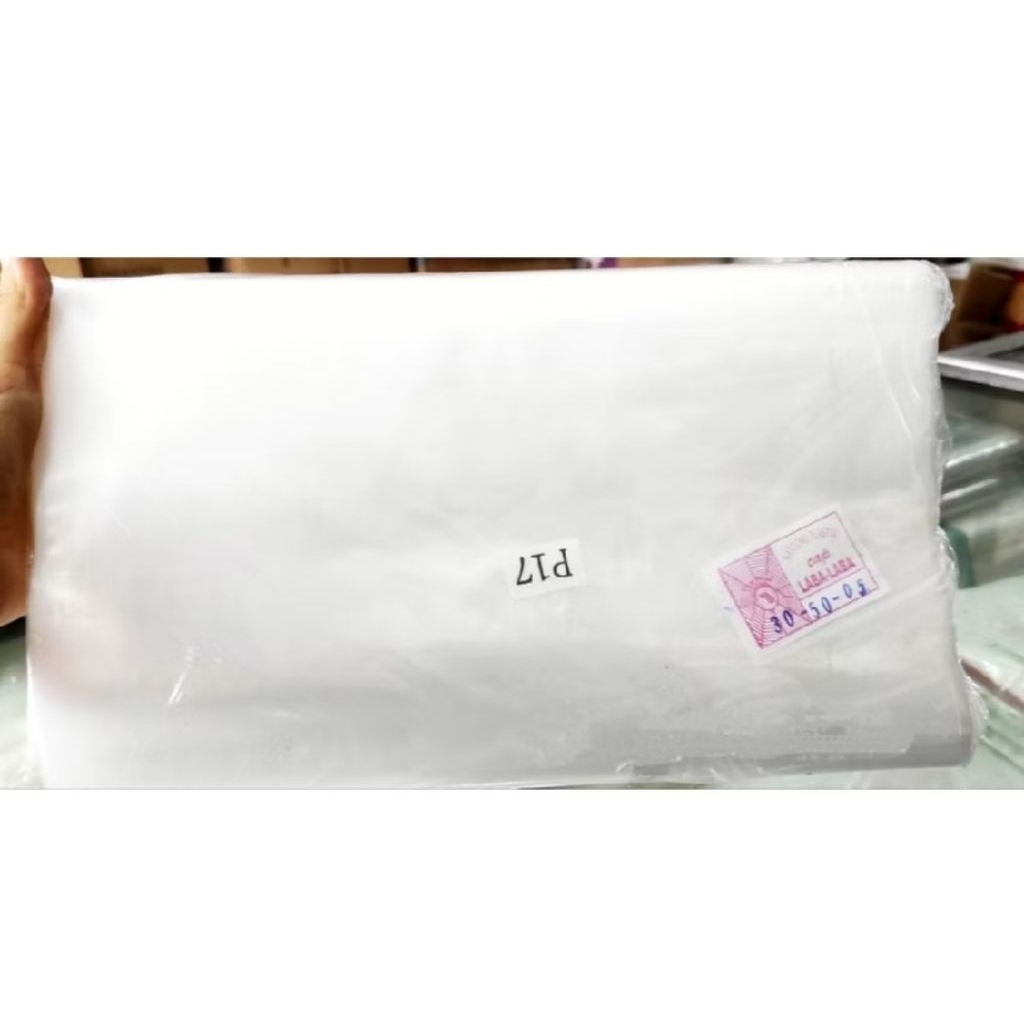 Kantong plastik bening 30x50 cm tebal 05